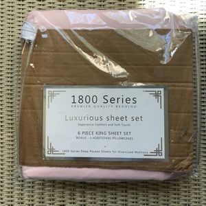 NEW (KING BEDDING) pink :)